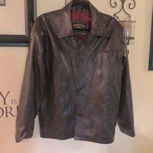 HOST PICK EUC VTG Leather Cult Jacket
